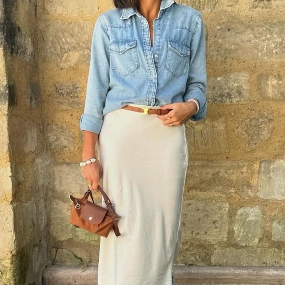 Longchamp | Le Pliage Cognac Original Pouch w Handle + Long Strap kit installed - Picture 12 of 16